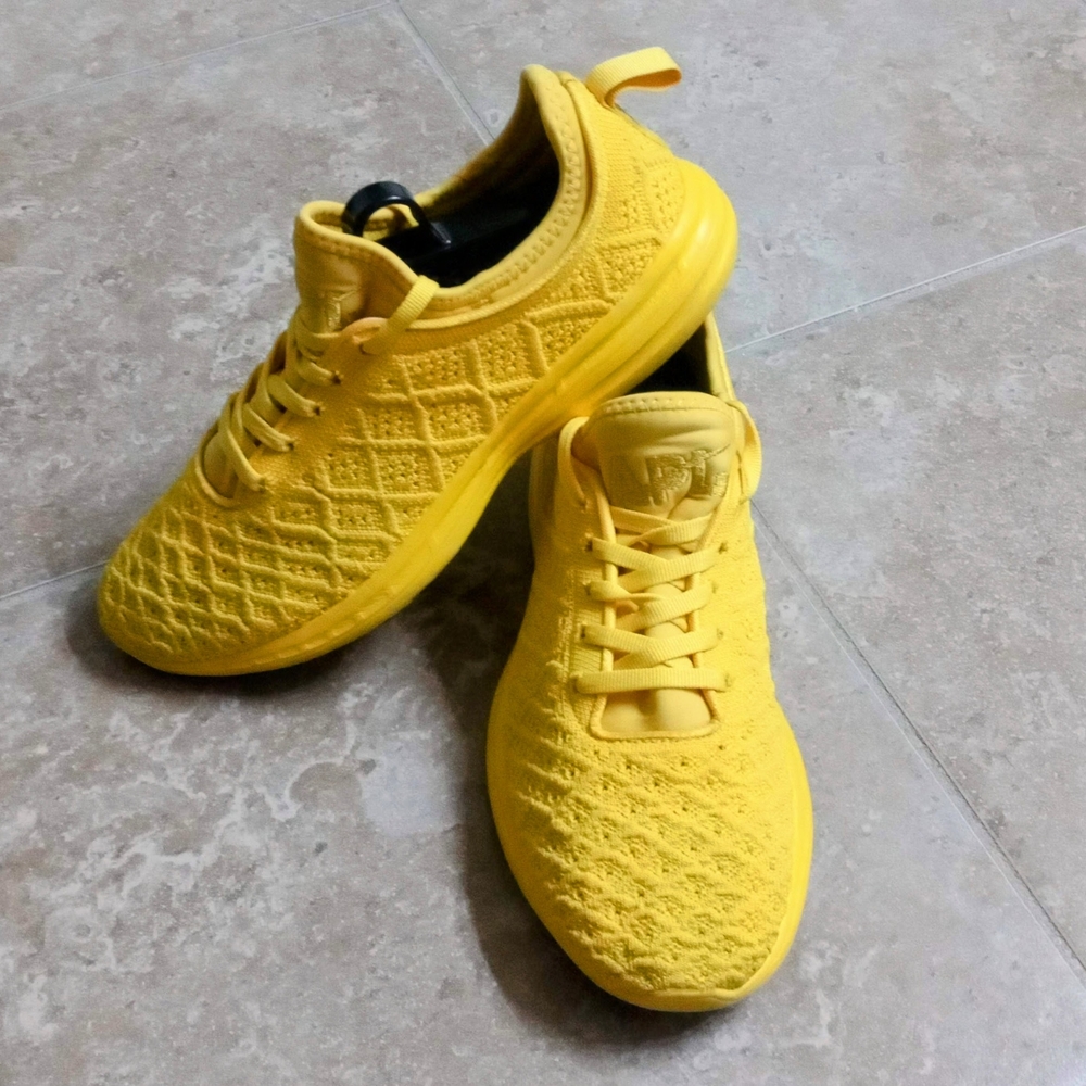 Athletic Propulsion Labs Techloom Yellow Running Shoes Wo.8½(M7)